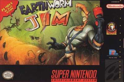 Earthworm Jim platformer